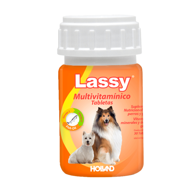 Lassy Multivitamínico 30 Tabletas - Holland Lassy Multivitamínico 30 Tabletas - Holland